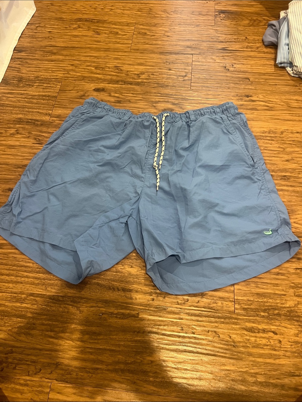 Southern Marsh
Men's Light Blue Swim Trunks with Drawstring